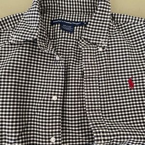 Black gingham Shirt Ralph Lauren